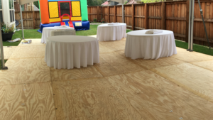 4'X8' Sheets Tent Flooring rental Dallas-Ft. Worth, TX
