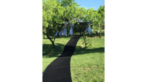 4' W X 20' L Black Carpet Runner rental Dallas-Ft. Worth, TX