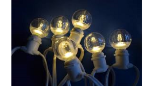 50' White Bistro Lights Strings rental Dallas-Ft. Worth, TX