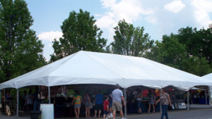 40'X40' Master Series Frame Tent rental Dallas-Ft. Worth, TX