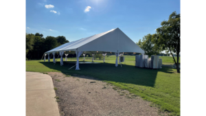 40'X60' Structure Jumbotrac Tent W/Gable End rental Dallas-Ft. Worth, TX