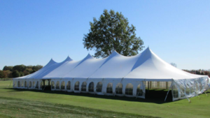 40X120 Pole Tent rental Dallas-Ft. Worth, TX
