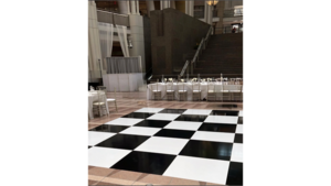 15X15 Black | White Checkered Dance Floor Rental rental Dallas-Ft. Worth, TX