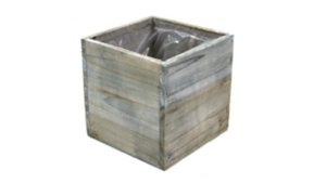 Square Limewashed Wood Cube 7X7 rental Jupiter, FL