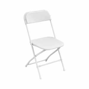 White Plastic Chair rental Chattanooga, TN