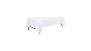 Table Linen - Rectangular - White rental Chattanooga, TN