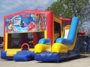 Bounce House Combo with Nemo Panel rental Houston, TX