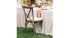 Farmhouse Cross Back Chair- Natural w/ Black Grain rental in Leavenworth - Wenatche Valley, WA