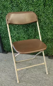 Chairs, Brown Folding (Vinyl W/ Metal Frame) We... rental Richmond, VA