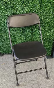 Chairs, Black Folding (Vinyl W/ Metal Frame) We... rental Richmond, VA