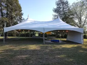 Tent, 20' X 40' High Peak Frame - Solid White rental Richmond, VA