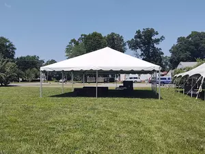 Tent, 30' X 30' Frame Style - Solid White rental Richmond, VA