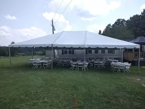 Tent, 30' X 40' Frame Style - Solid White rental Richmond, VA