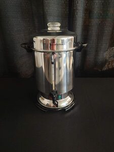 Coffeemaker, 55 Cup Stainless Steel (No Filter ) rental Richmond, VA