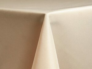 60" X 120" Poly, Beige Rectangular rental Richmond, VA