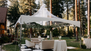 Clear Top Marquee Tent rental Leavenworth - Wenatche Valley, WA