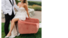 Chair, Velvet Rose With Gold Legs rental in Leavenworth - Wenatche Valley, WA