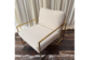 Chair, Gold Frame, Ivory Velvet rental in Leavenworth - Wenatche Valley, WA