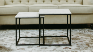 Side Table, Faux Marble, Nesting, Set Of 2 rental Leavenworth - Wenatche Valley, WA