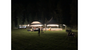 Tent Lighting - Hex 40 rental Leavenworth - Wenatche Valley, WA