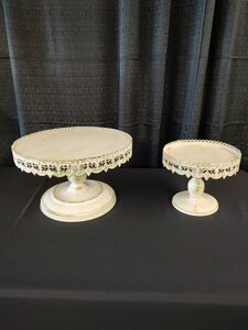 Pedestal, White Antique 16" rental Richmond, VA