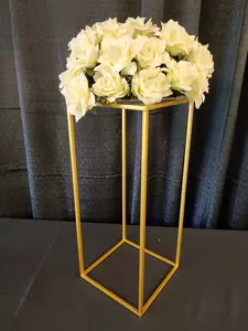 Flower Stand, Acrylic Tops (For Gold Flower Sta... rental Richmond, VA