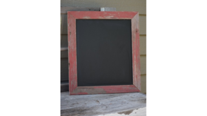 Red Framed Chalk Board rental Leavenworth - Wenatche Valley, WA
