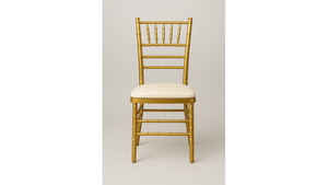 Gold Ball Room Chair rental Naples, FL