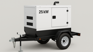 25Kw Generator Trailer rental Naples, FL