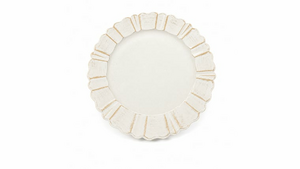 White Rustic Charger Plate rental Naples, FL