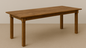 8 Foot Farm Table rental Naples, FL