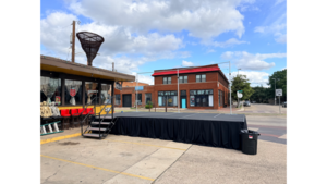 24’X12’X3’-4’ H. Portable Stage With Stairs rental Dallas-Ft. Worth, TX