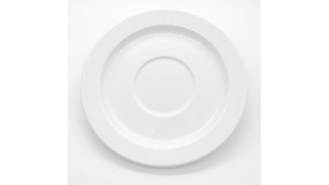 White Coffee Cup Saucer Plate rental Jupiter, FL