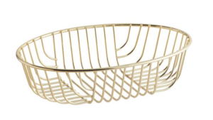 Bread Basket - Gold Metal (9" X 6" X 3") rental Jupiter, FL