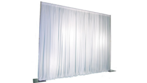 14' W X 20' H - Pipe & Drape. Set Color: ______ rental Jupiter, FL