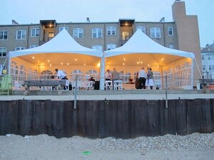 20X30 High Peak Frame Tent- White Top rental Long Island, NY