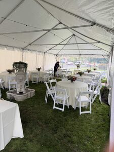 20'X20' Anchor Navi-Trac Frame Tent rental Long Island, NY