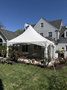 16X16 Anchor Fiesta Frame Tent-White rental Long Island, NY