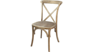 Oak Crossback Chair rental Long Island, NY