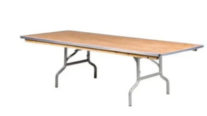Childrens Wood Banqet 30X72X21H Banquet Table rental Long Island, NY