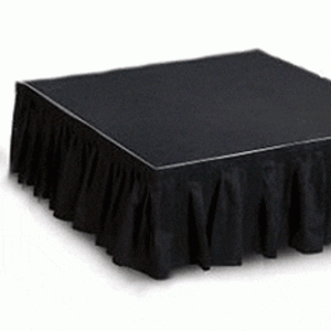 Stage & Skirt 4' x 4' rental Seattle-Tacoma, WA