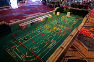 Large Craps Table (3 dealer) rental Dallas-Ft. Worth, TX
