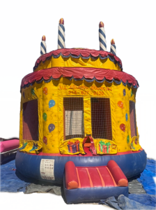 Birthday Cake Bounce House rental Dallas-Ft. Worth, TX