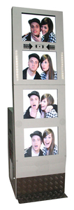4 Screen Free Standing Photo Station rental Dallas-Ft. Worth, TX