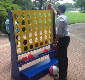 Giant Connect 4 rental Dallas-Ft. Worth, TX