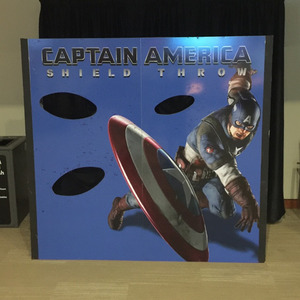 Captain America Shield Toss rental Dallas-Ft. Worth, TX