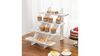 Cascading 4-Tier Rustic Limewash Buffet Riser rental in Las Vegas, NV