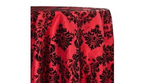 84X84 Damask Red/Black rental Las Vegas, NV