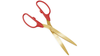Scissors - 36" Gold Bladed Red Handle rental in Las Vegas, NV