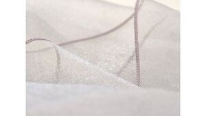 84X84 Silver Organza rental Las Vegas, NV